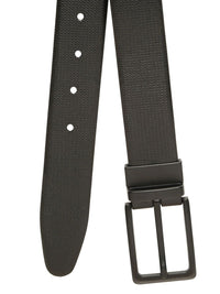 Teakwood Leathers Men Textured Leather Reversible Belt