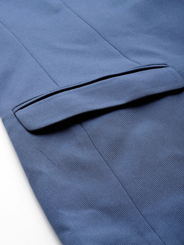 Park Avenue Men Active Fit Single-Breasted Blazer