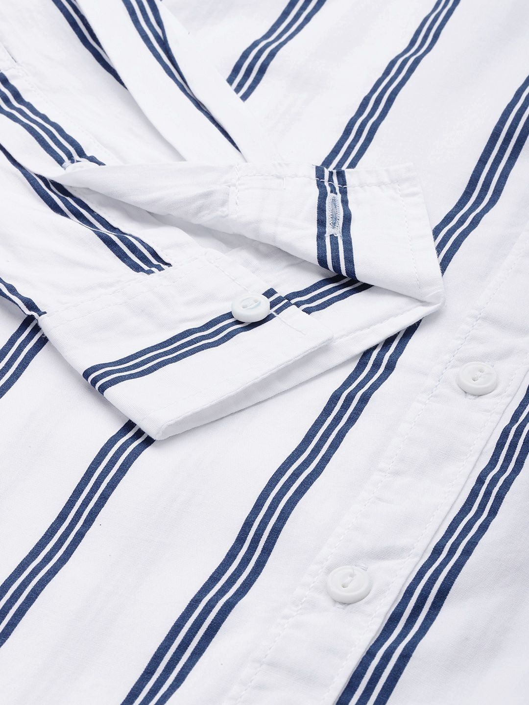 The Indian Garage Co Men Striped Casual Shirt