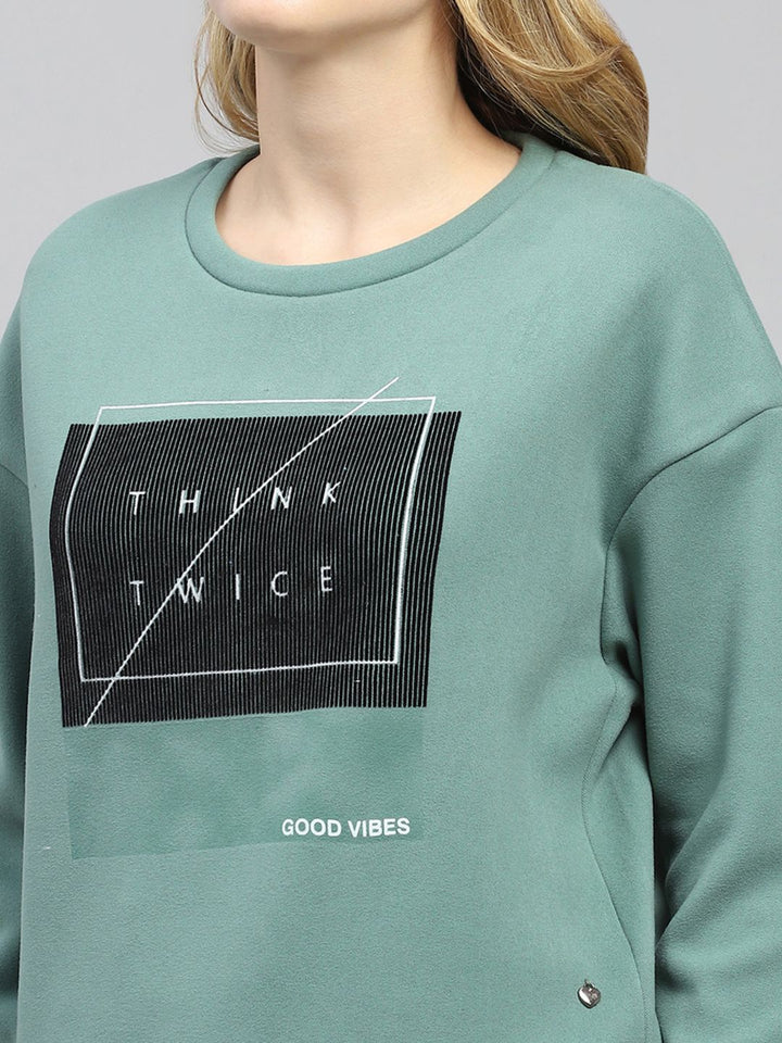 Monte Carlo Women Printed Sweatshirt