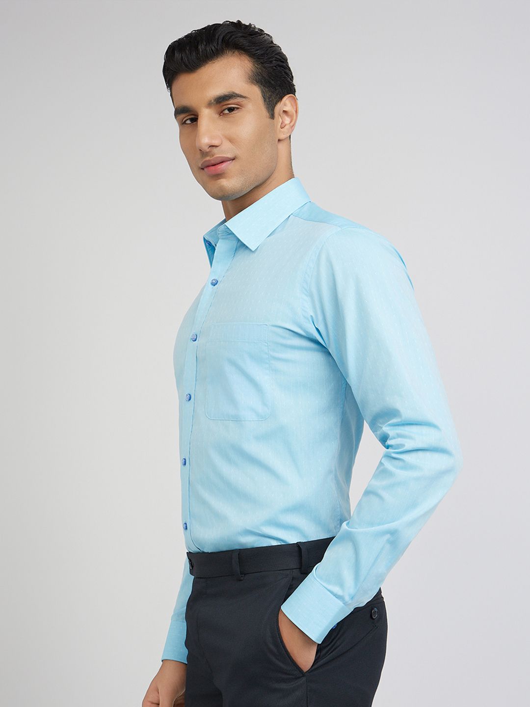 Raymond Slim Fit Pure Cotton Formal Shirt