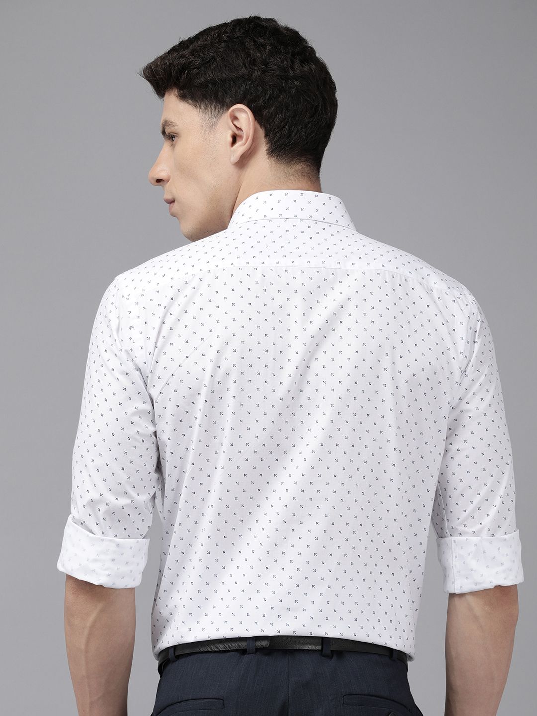 Baju Formal Bercetak Tropika Park Avenue Slim Fit Legap