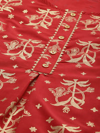 Anouk Ethnic Motifs Printed Regular Kurta with Trousers