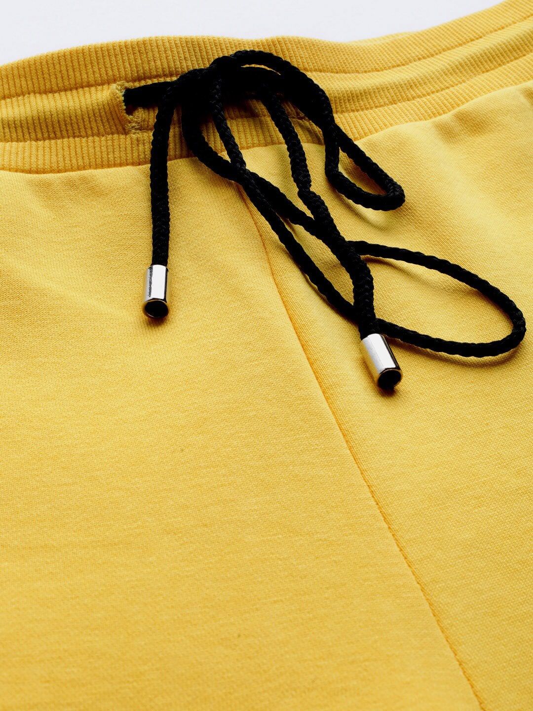 STREET 9 BASICS Women Yellow Regular Fit Solid Joggers