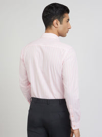 Raymond Pure Cotton Slim Fit Striped Formal Shirt