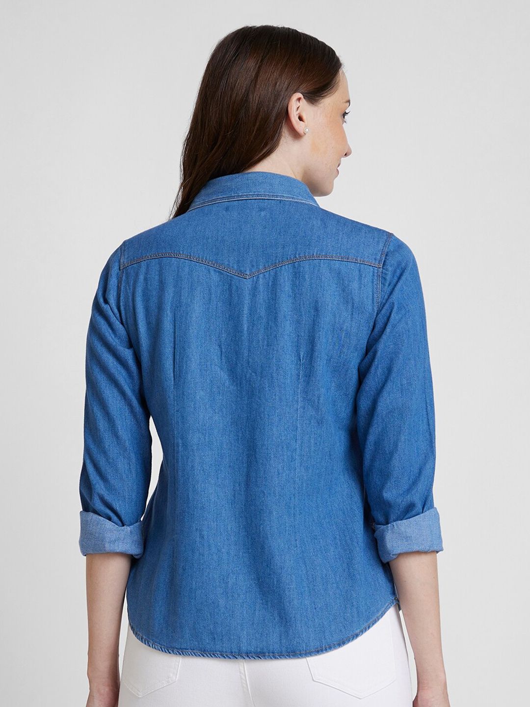 SPYKAR Classic Spread Collar Regular Fit Cotton Casual Shirt