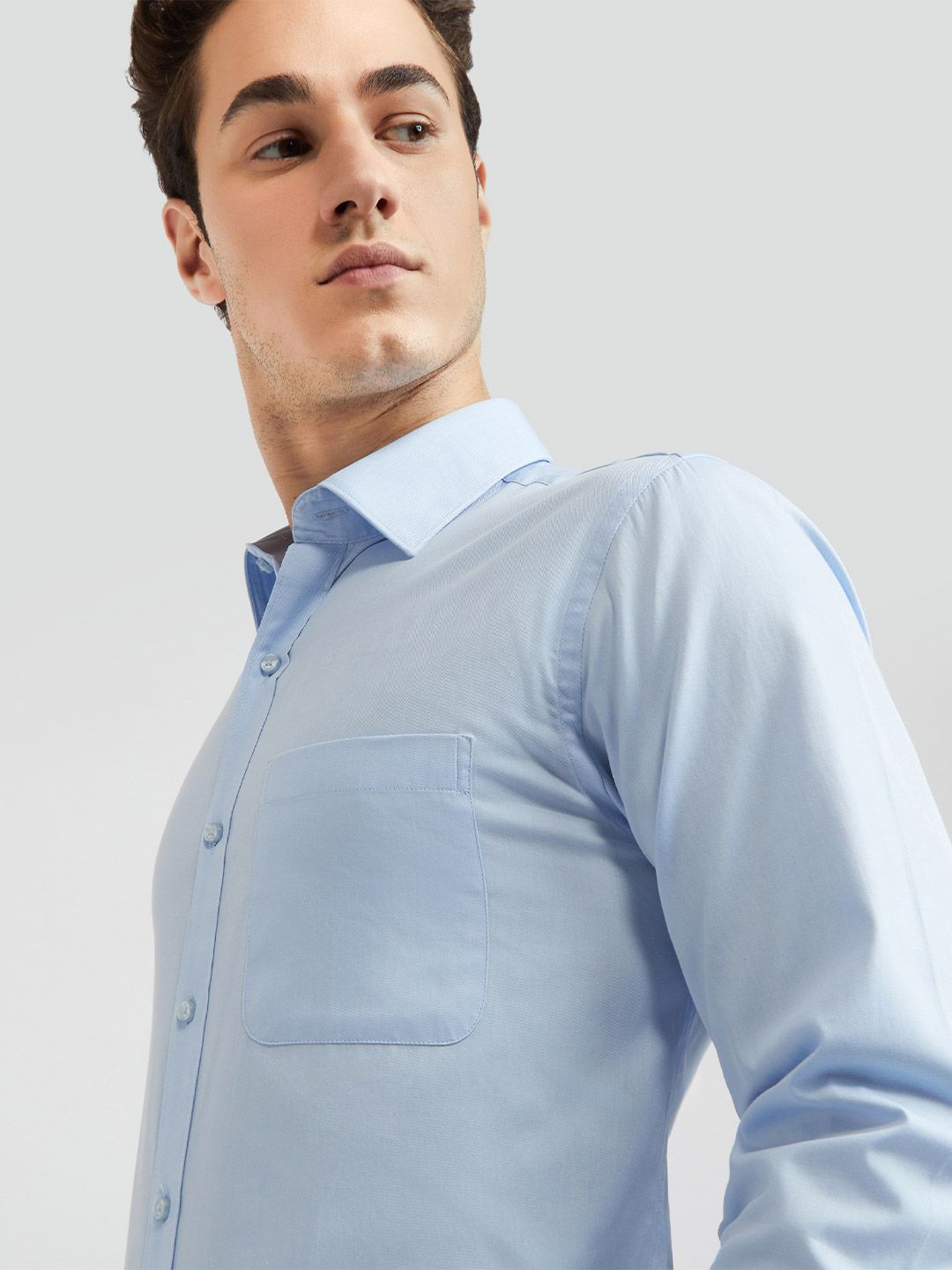 Raymond Pure Cotton Slim Fit Formal Shirt