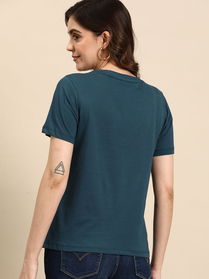 all about you Typography Pure Cotton T-shirt