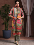 Libas Ethnic Motifs Printed Kurta with Trousers & Dupatta