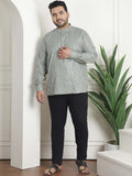 SOJANYA PLUS Geometric Embroidered Pure Cotton Kurta