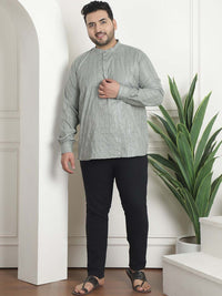SOJANYA PLUS Geometric Embroidered Pure Cotton Kurta