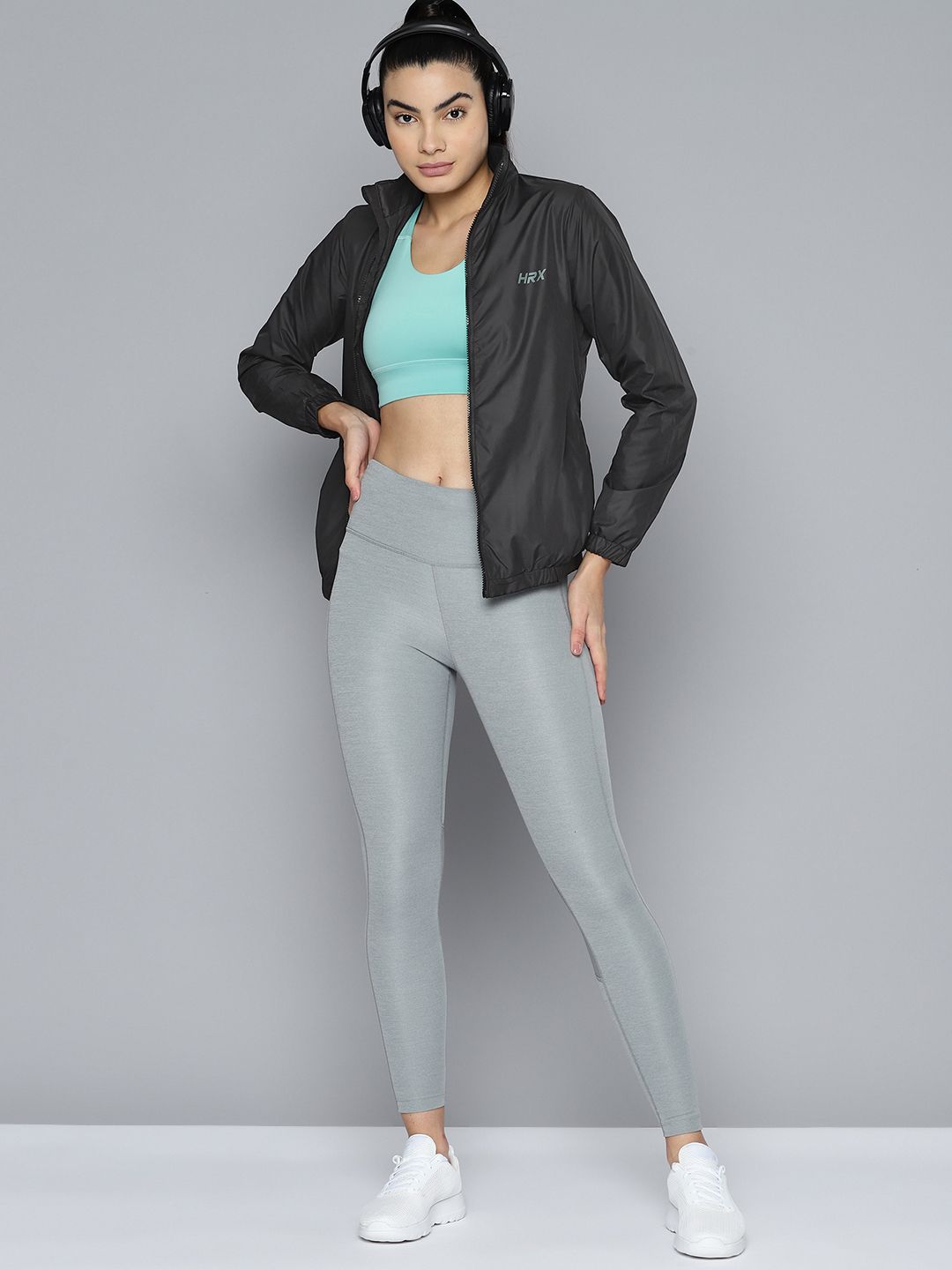 HRX by Hrithik Roshan Printed Rapid-Dry Outdoor Jacket