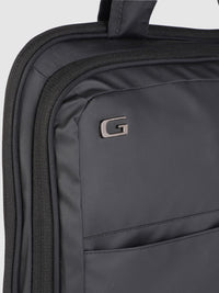 Gear Unisex Black Solid Laptop Bag
