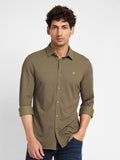 Being Human Slim Fit Opaque Casual Shirt
