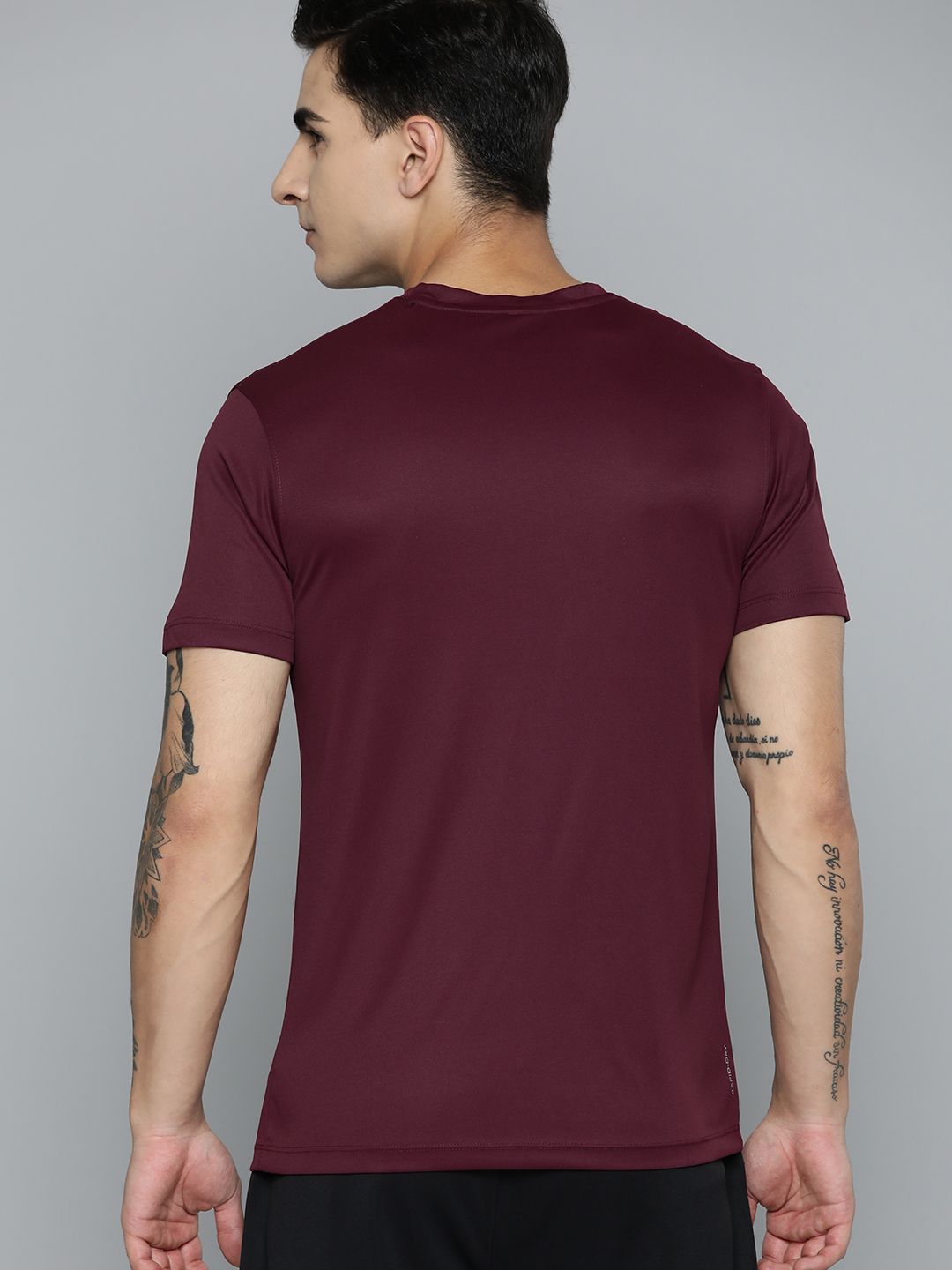 HRX by Hrithik Roshan Rapid-Dry Regular Fit Training T-shirt