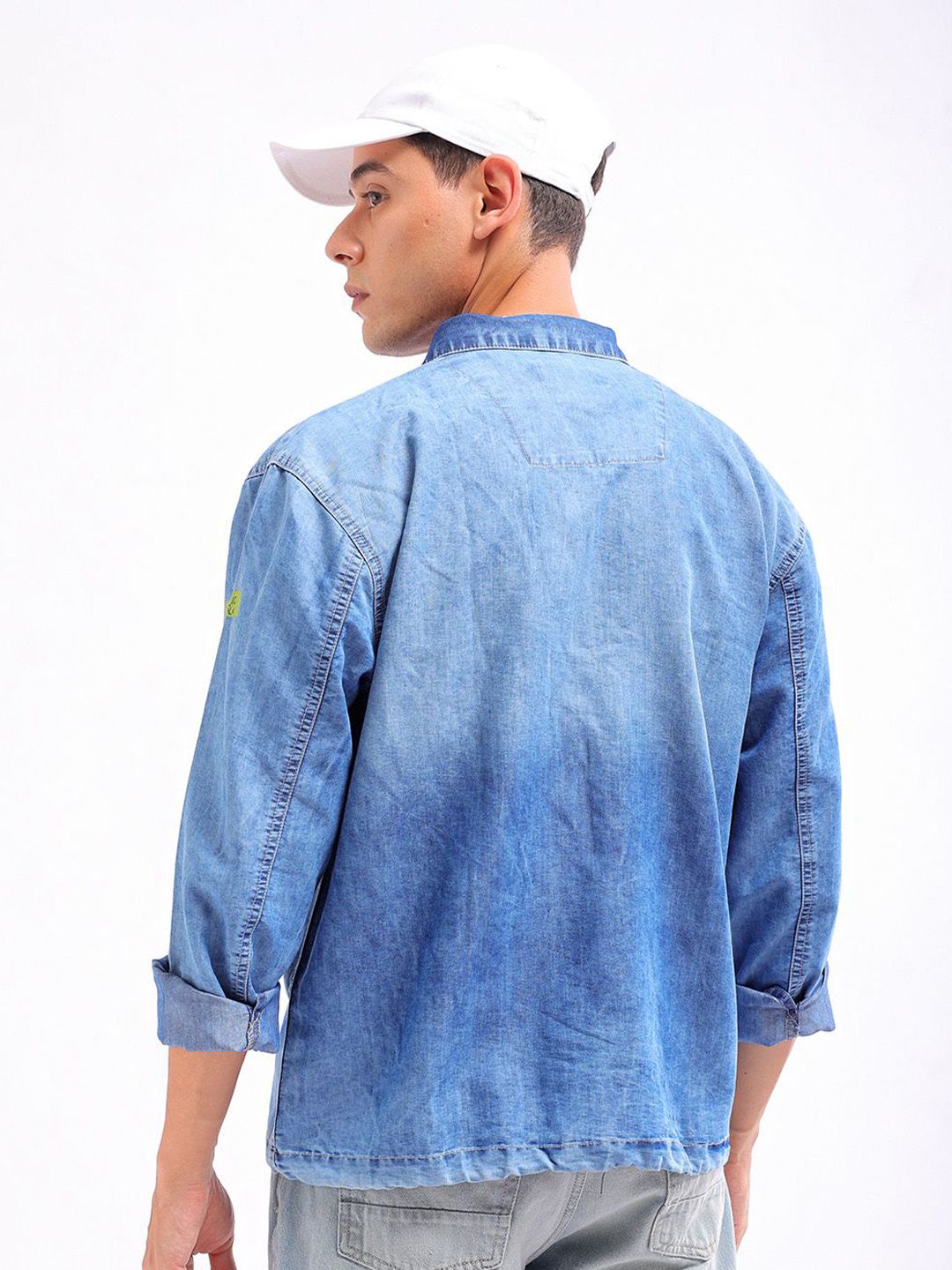 The Indian Garage Co Cuban Collar Casual Shirt