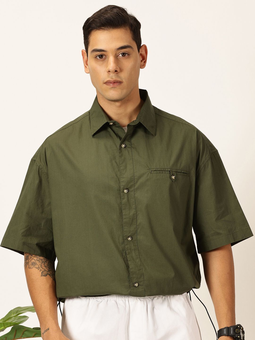 Thomas Scott Men Premium Opaque Casual Shirt
