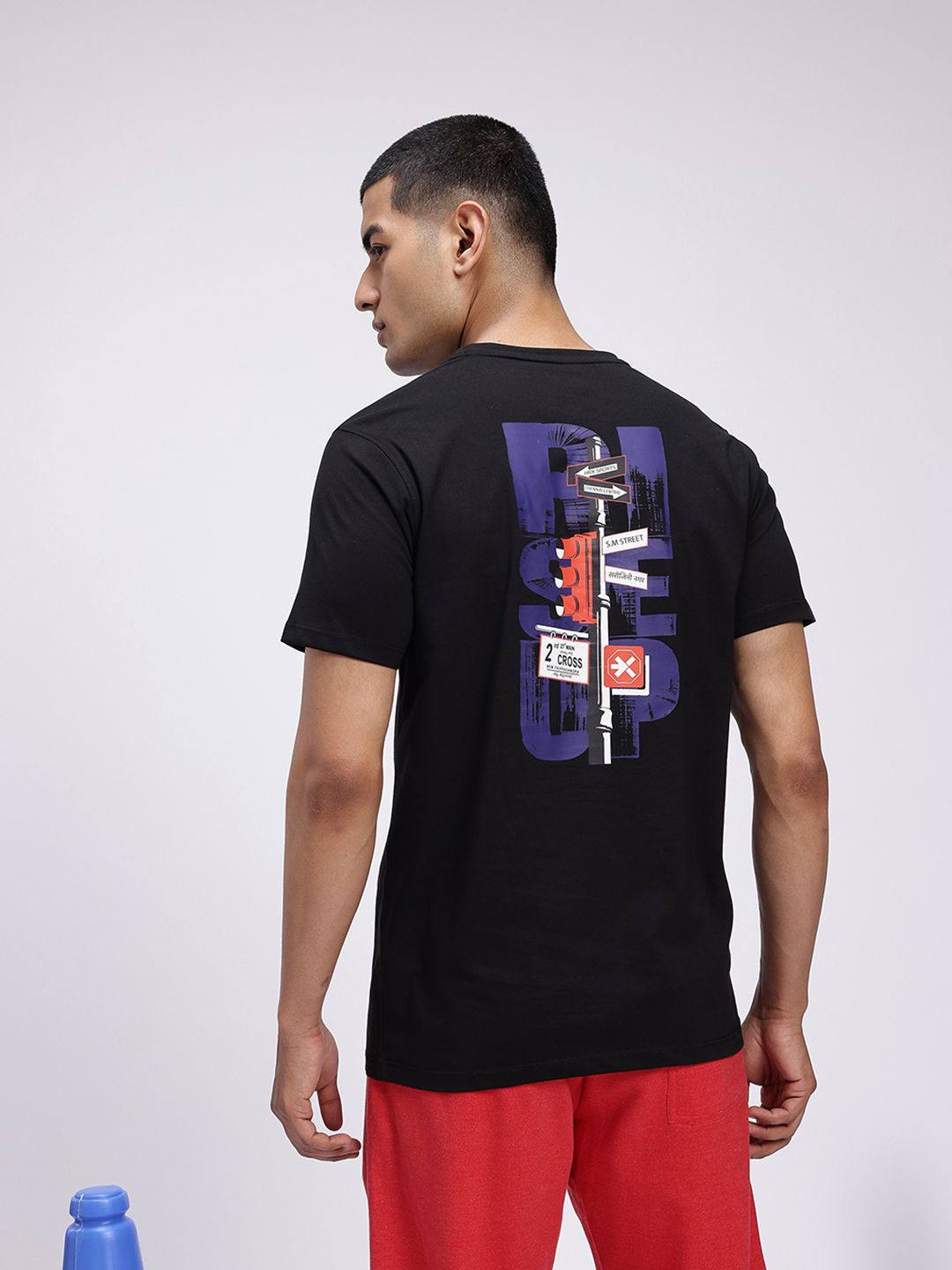 HRX by Hrithik Roshan Typography & Graphic Printed Lifestyle T-shirt