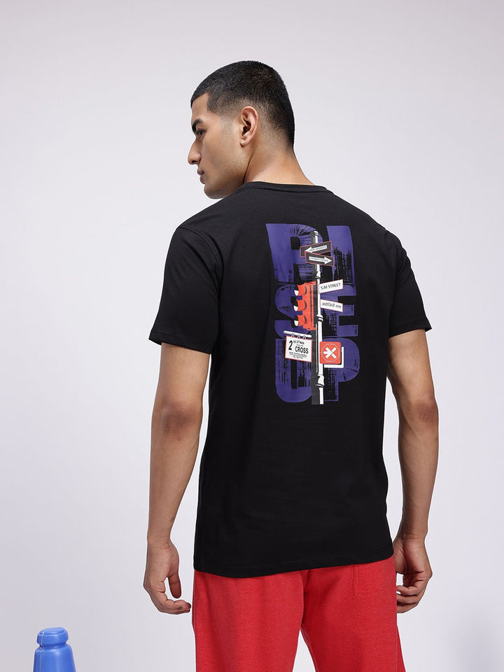 HRX by Hrithik Roshan Typography & Graphic Printed Lifestyle T-shirt