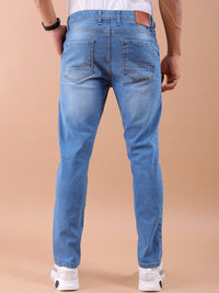 The Indian Garage Co Men Slim Fit Mid-Rise Clean Look Jeans