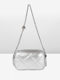 DressBerry Quilted Shoulder Bag with Adjustable Strap