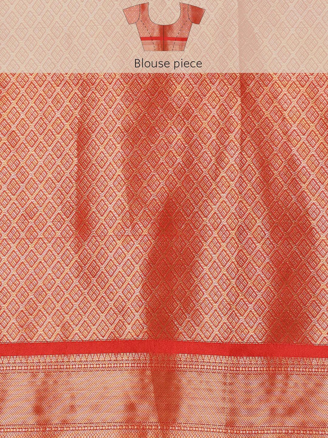 Silk Land Kanjeewaram Art Silk Zari Woven Digital Print saree