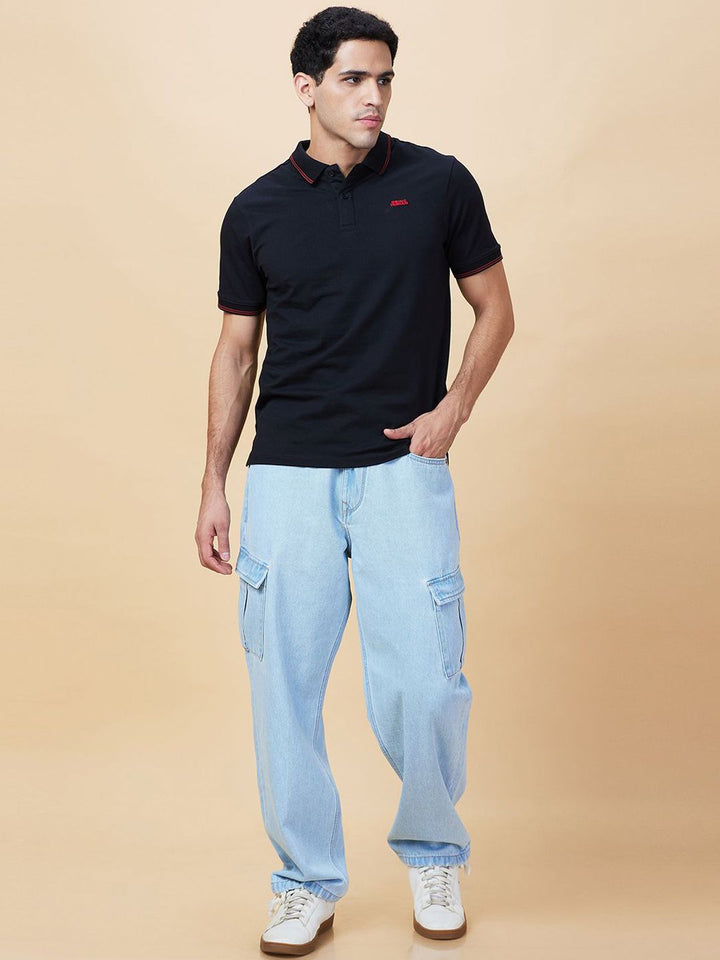 Being Human Men Low Distress Jeans