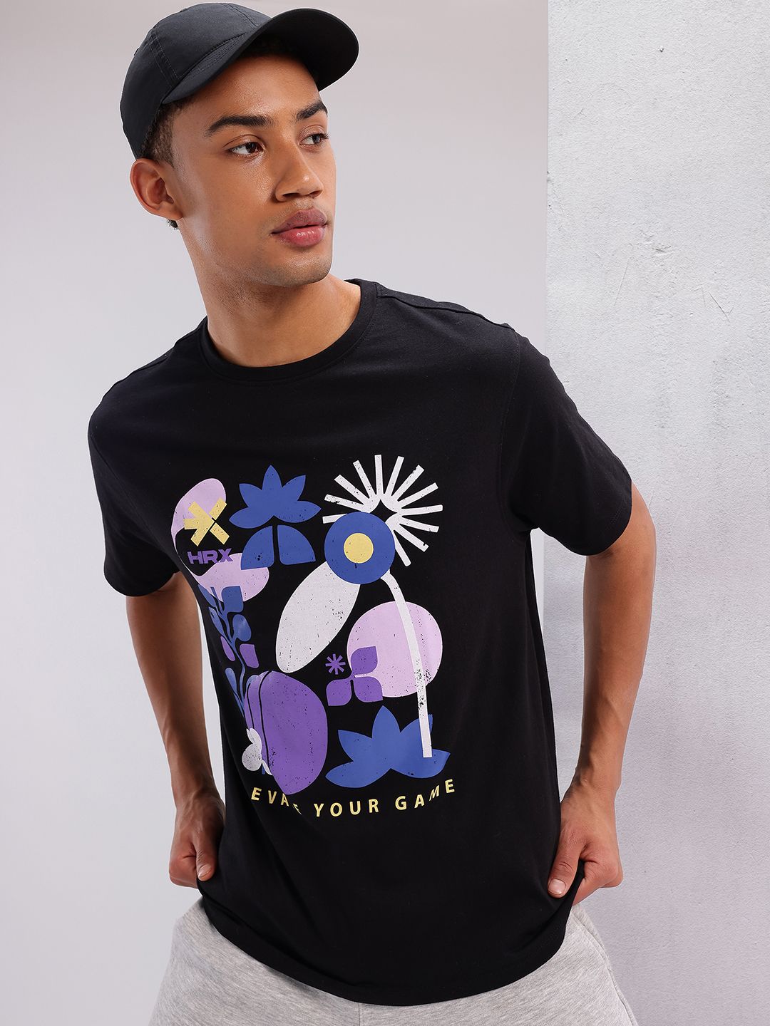 HRX by Hrithik Roshan Printed Lifestyle T-shirt