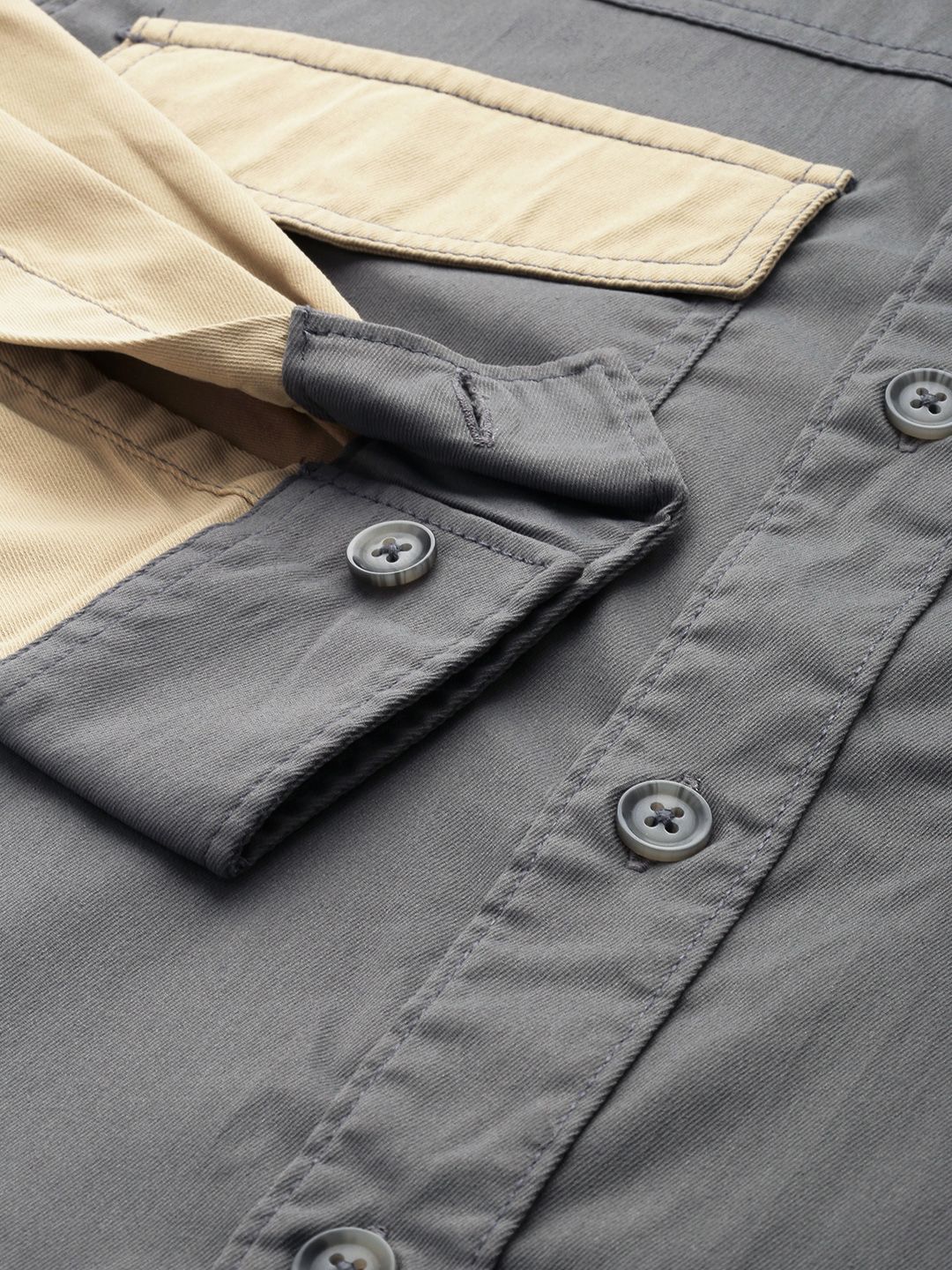 The Indian Garage Co Cutaway Collar Casual Shirt