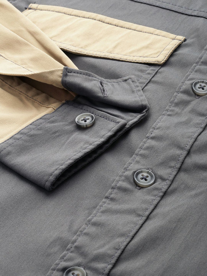 The Indian Garage Co Cutaway Collar Casual Shirt