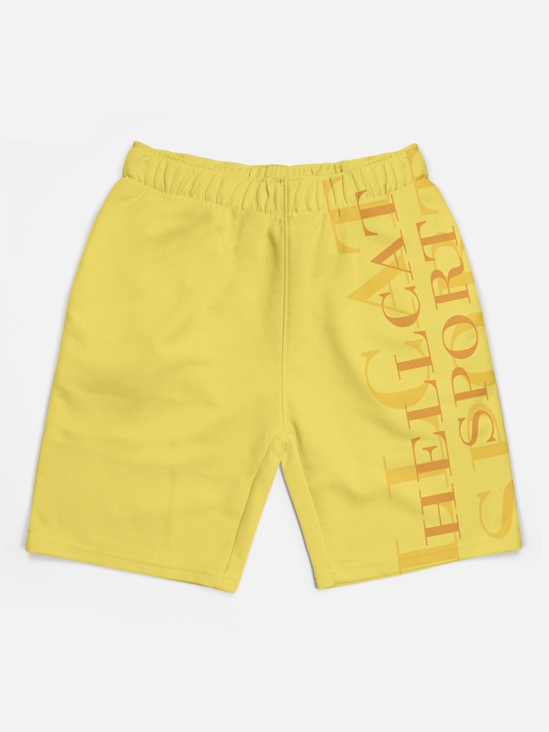 HELLCAT Boys Pack Of 5 Typography Printed Cotton Shorts