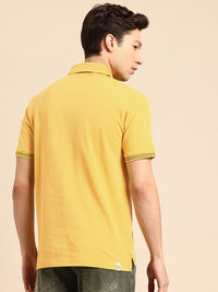 Being Human Polo Collar Pure Cotton T-shirt