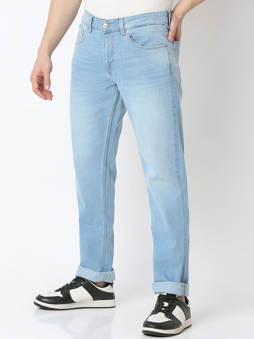 SPYKAR Men Relaxed Fit Heavy Fade Jeans