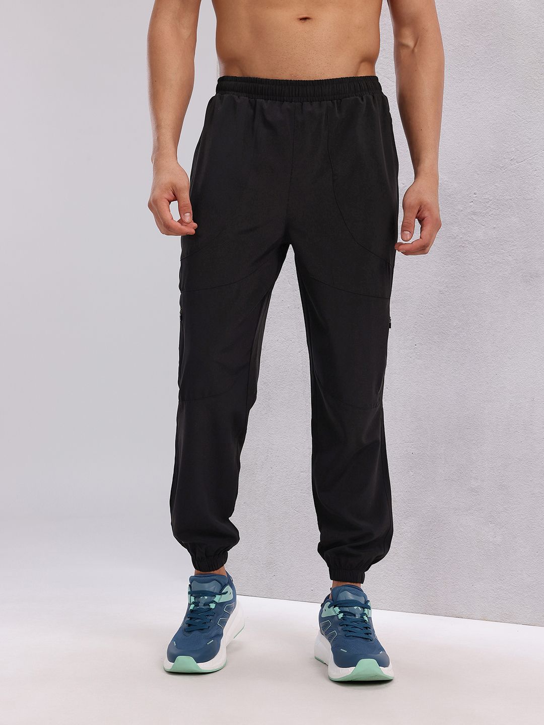 HRX by Hrithik Roshan Men Zip Detail Training Joggers