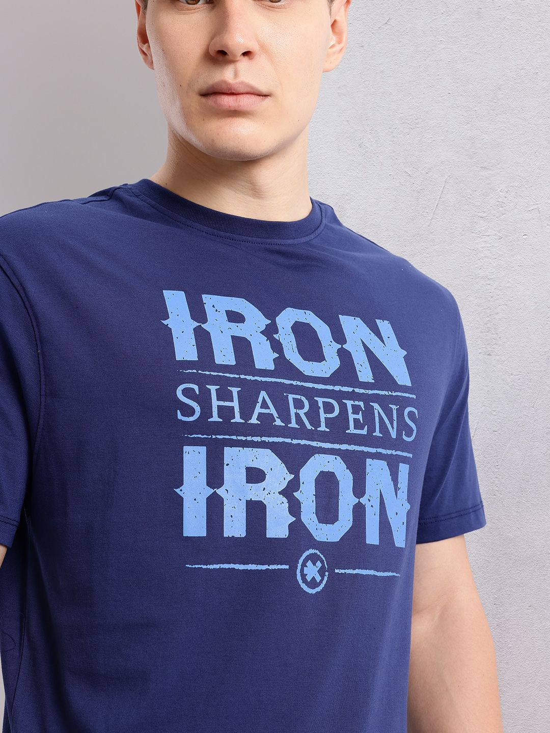 HRX by Hrithik Roshan Men Typography Printed Training T-shirt