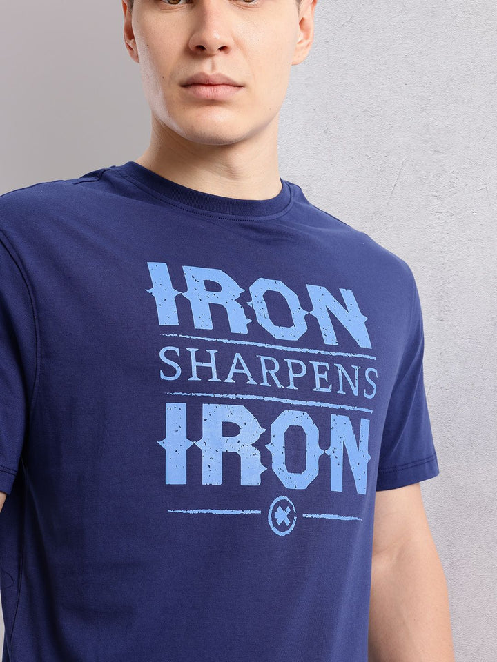 HRX by Hrithik Roshan Men Typography Printed Training T-shirt