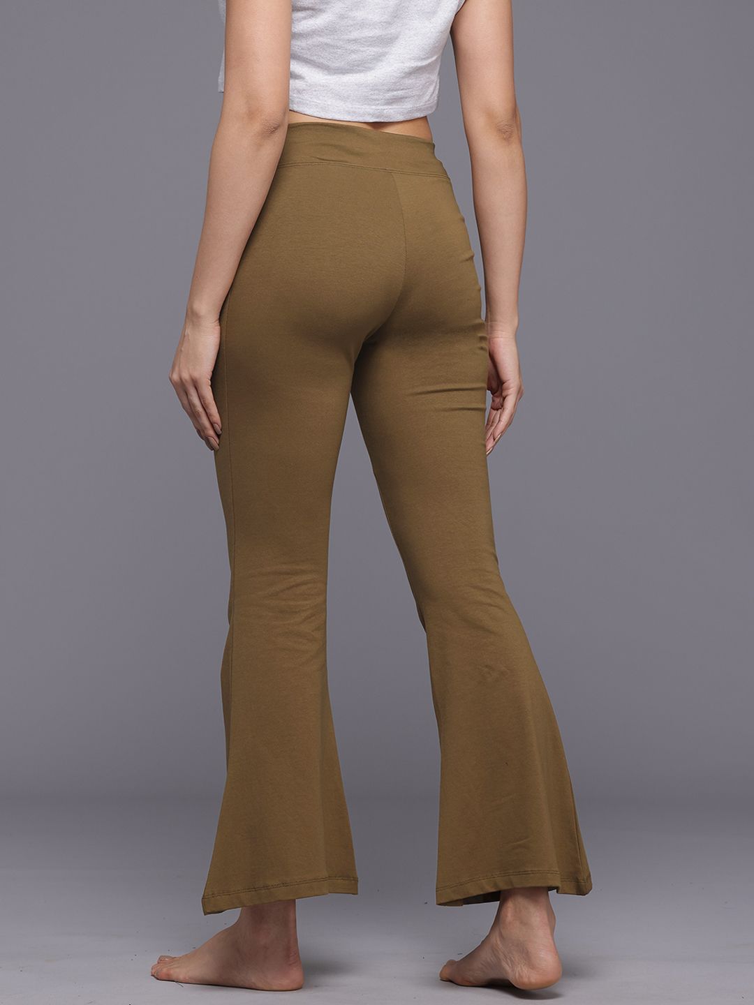 HRX by Hrithik Roshan Women Flared Yoga Tights