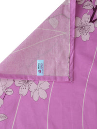 Myntra Elegant Homes White Floral Pure Cotton 400 TC King Superfine Bedsheet dengan 2 Sarung Bantal-98 x 89 inci