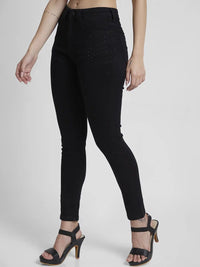 SPYKAR Women Slim Fit High-Rise Clean Look Stretchable Jeans