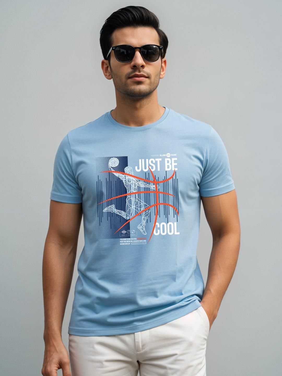 Tshirts Biru Lelaki ADRO