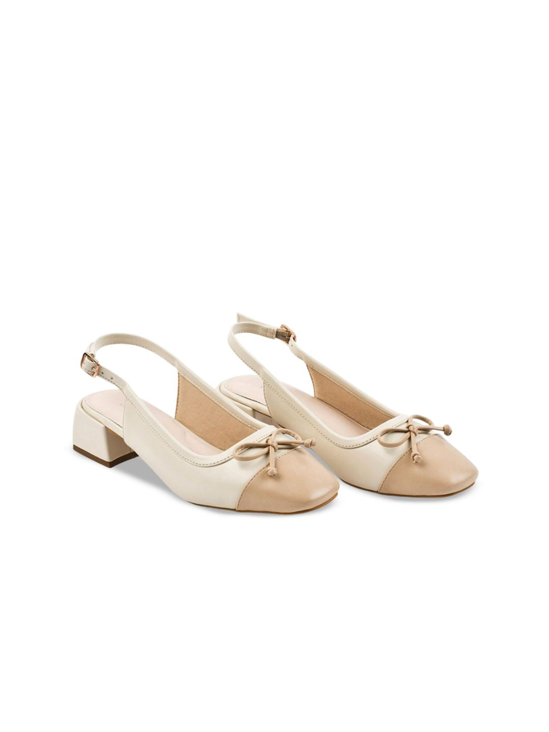 Lino Perros Block Pumps with Bows