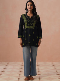 House of Chikankari Women Ethnic Motifs Embroidered Thread Work Kurta