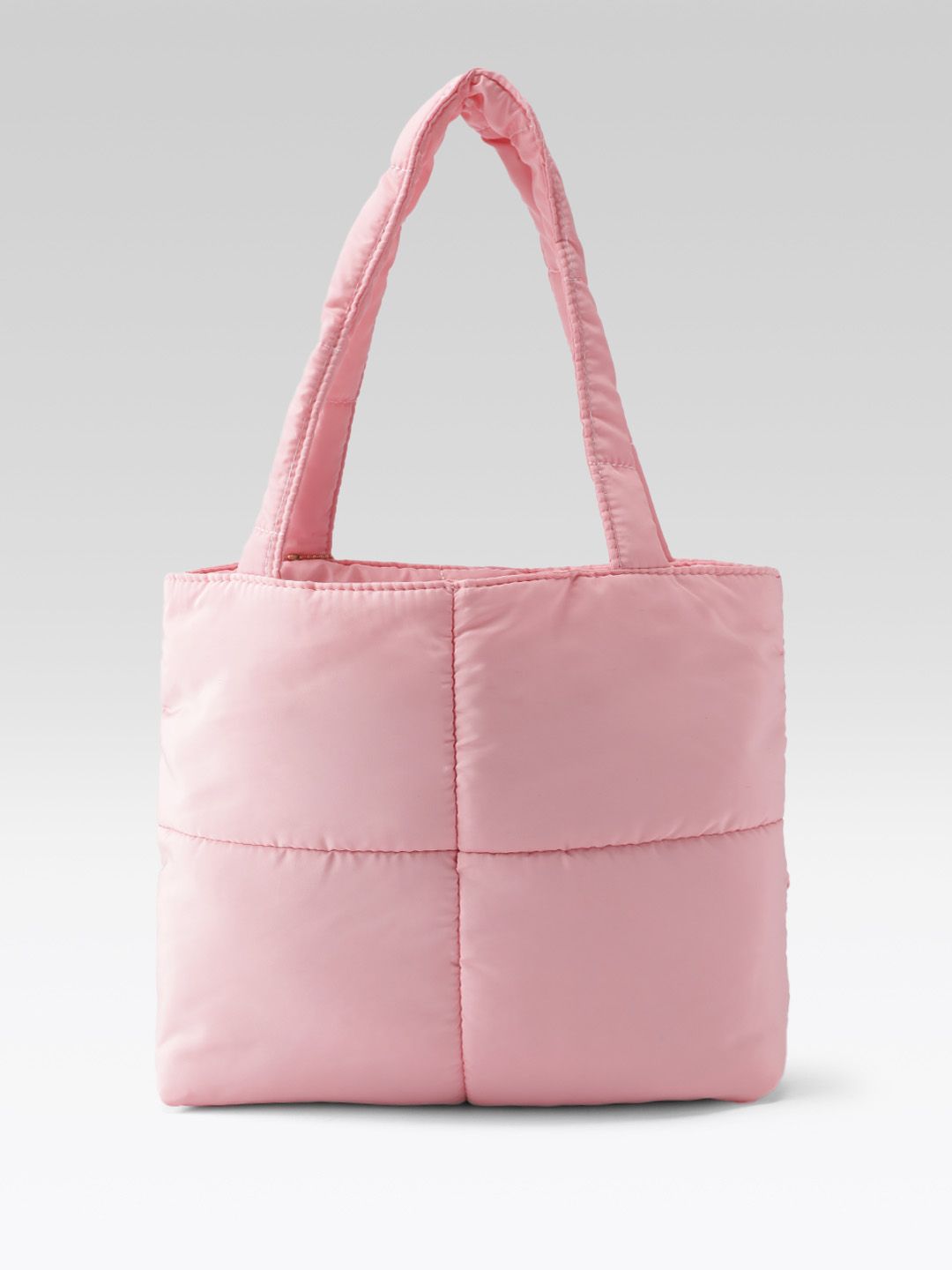 DressBerry Structured Quilted Shoulder Bag