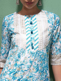 Vishudh Women Floral Printed Regular Kurta with Palazzos & With Dupatta