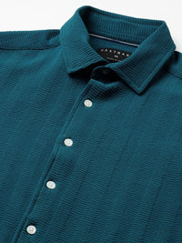 VASTRADO Men Classic Slim Fit Opaque Casual Shirt