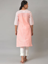 AURELIA Women Geometric Printed Sequinned Kurta