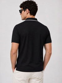 ADRO Men Polo Collar T-shirt