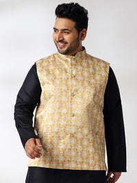 SOJANYA PLUS Men Printed Nehru Jacket