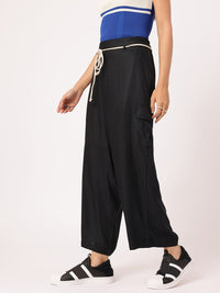 DressBerry Women Refined Roots Belted Cargo Trousers