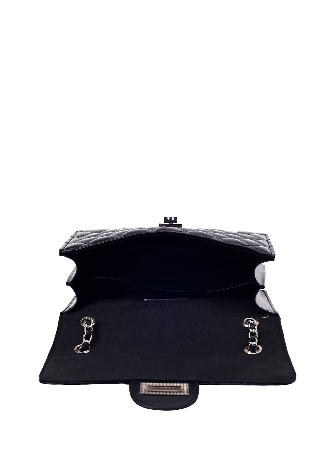 Lino Perros Quilted Structured Shoulder Bag